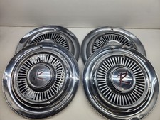 1958-1962 AMC Rambler Set Of 4 Hub Caps Stainless Steel SS 58 59 60 61 62
