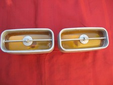 1970 original Ford Mustang Mach 1 Grille Parking Signal Amber Lights