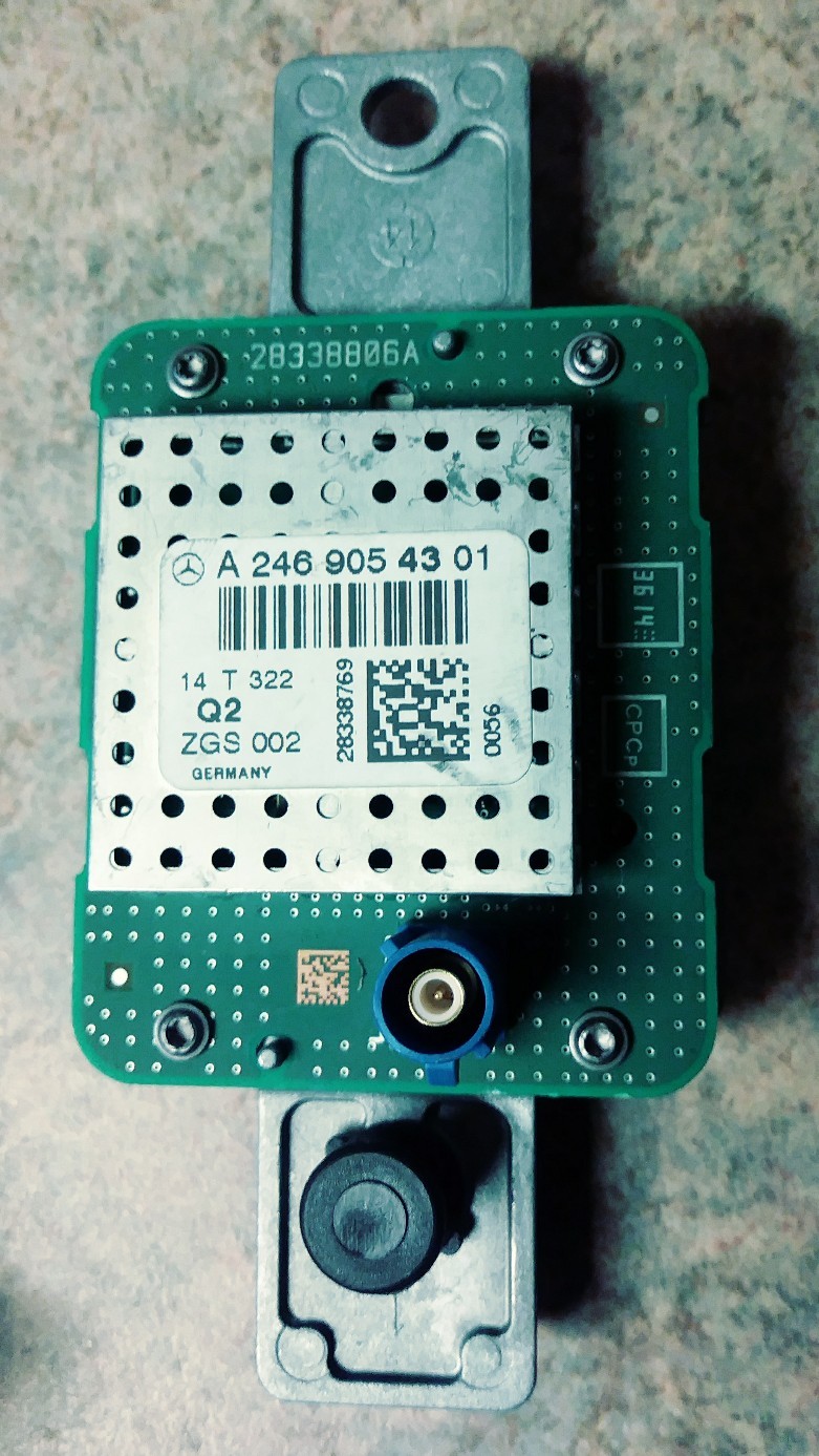 Used Mercedes C300 C400 Gps Navigation System Satellite Antenna Oem