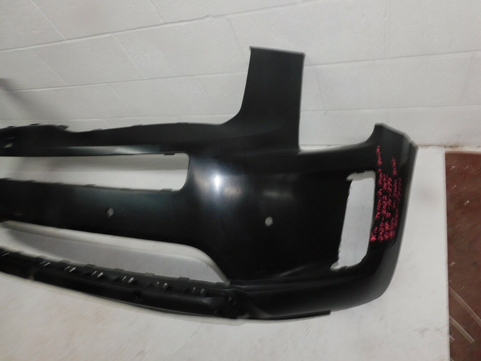 Used 2020 2022 Kia Telluride Front Bumper Cover Oem With Sensor Holes For Sale 86511 S9000 1199