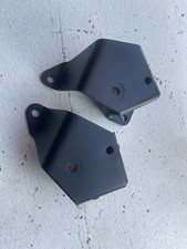 1968-1974 AMC V8 MOTOR MOUNT BRACKETS AMX JAVELIN REBEL 290-401 POWDERCOATED BLK