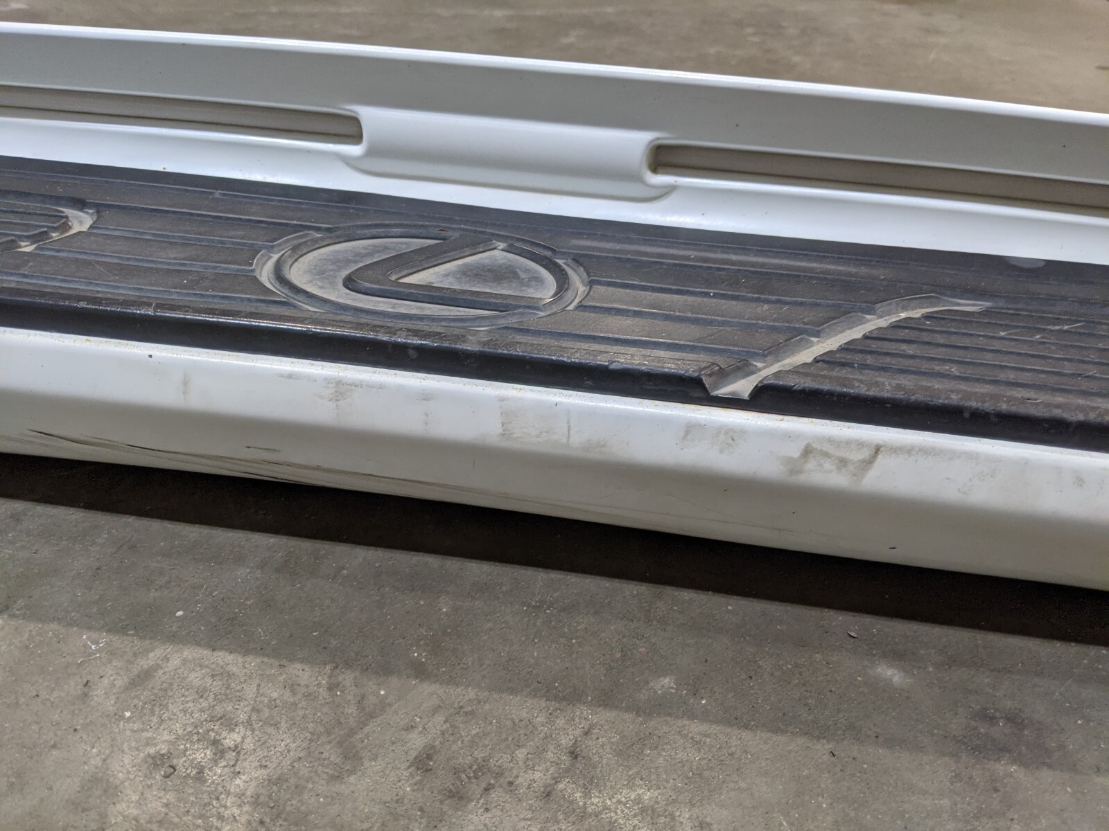 Used Blizzard Pearl Lexus Lx470 Running Step Board +lamps Passenger