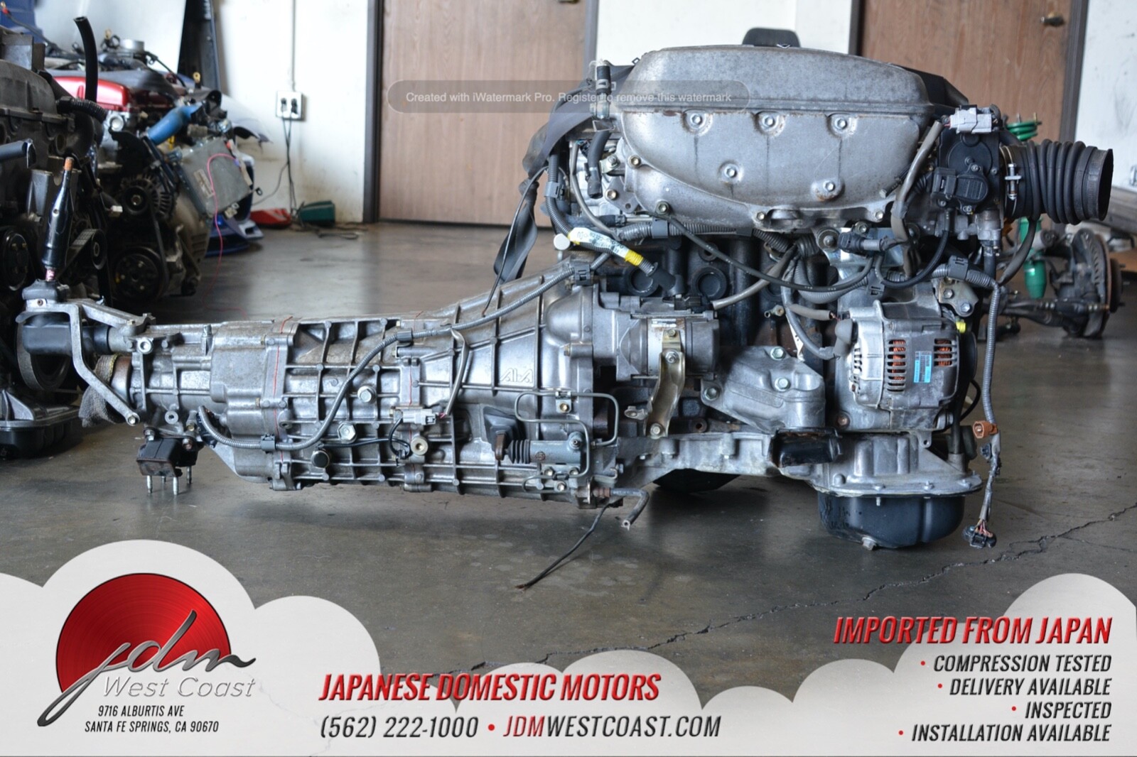 Used Jdm Toyota 3sge Beams Engine Altezza Rs200 2.0l Ecu Is300 Vvti 6