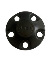 2015-2020 Jeep Wrangler OEM Center Hub Cap 9072 BLACK 5XN15TRMAA