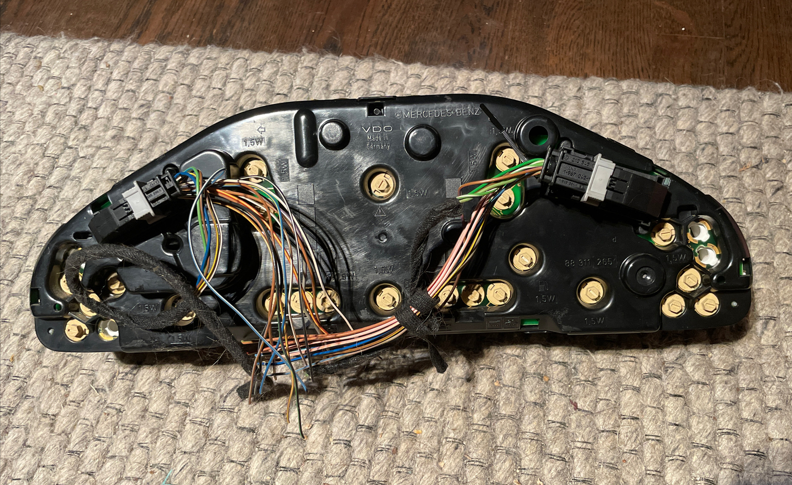 Used 1999 Mercedesbenz W202 C230 Sport Kompressor 260 Kmh Instrument