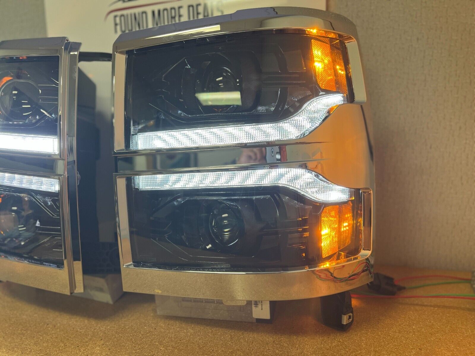 Used Morimoto Chevrolet Silverado Xb Led Headlights Lens Hazing For Sale Lf