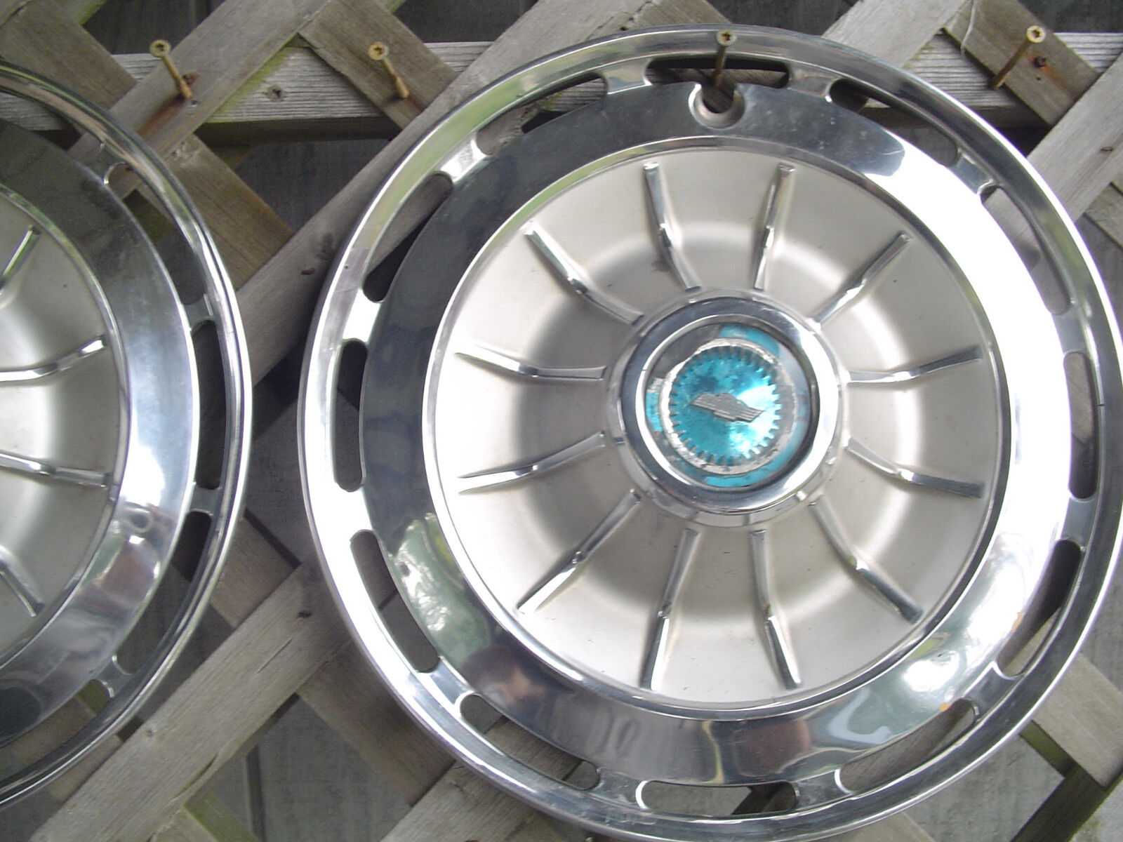 Used 1962 1962 Chevrolet Chevy Impala Ss Hubcaps Wheel Covers Antique ...