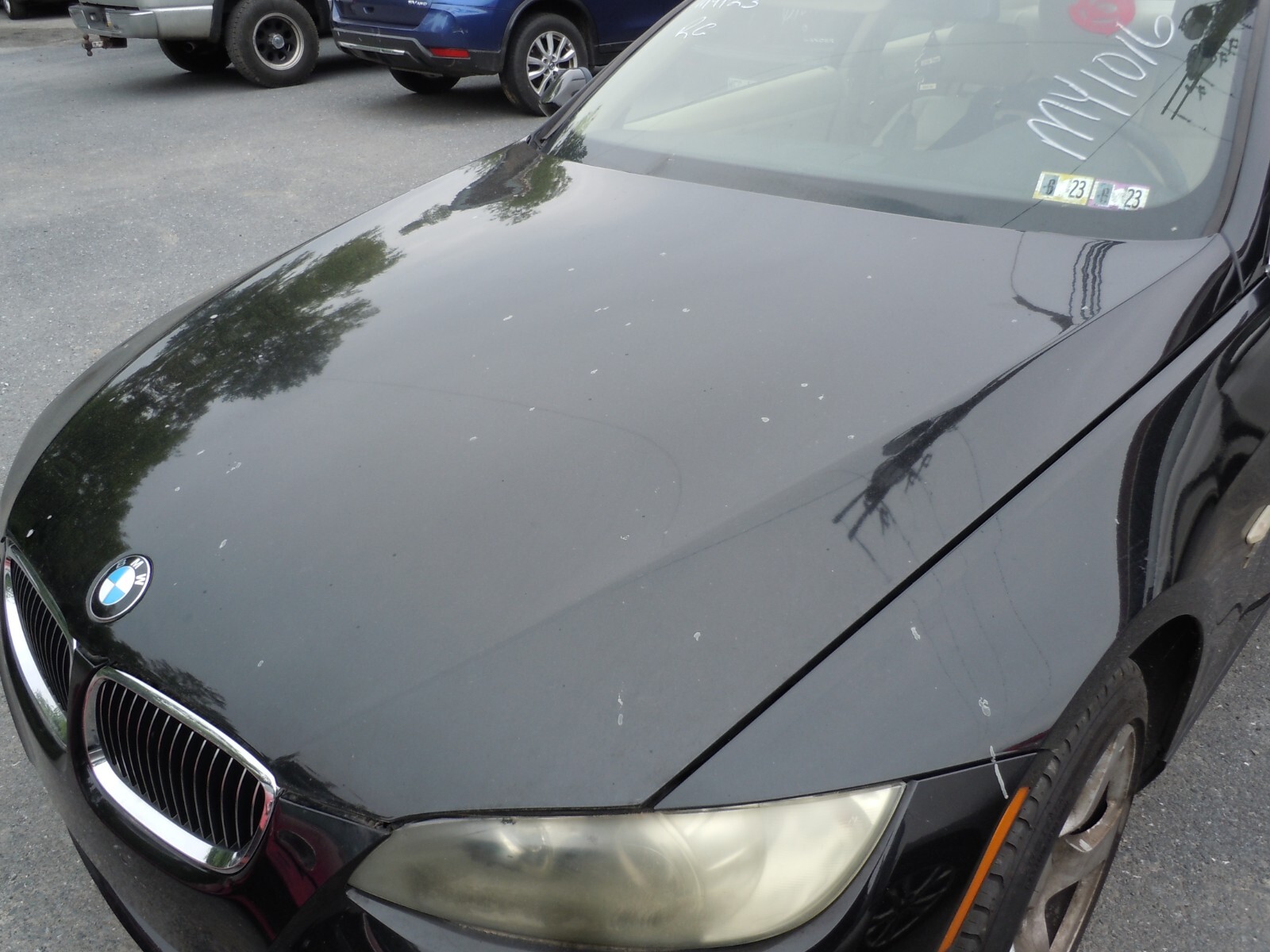Used 20072010 Bmw 328i Coupe Conv Hood Lid Oem Black