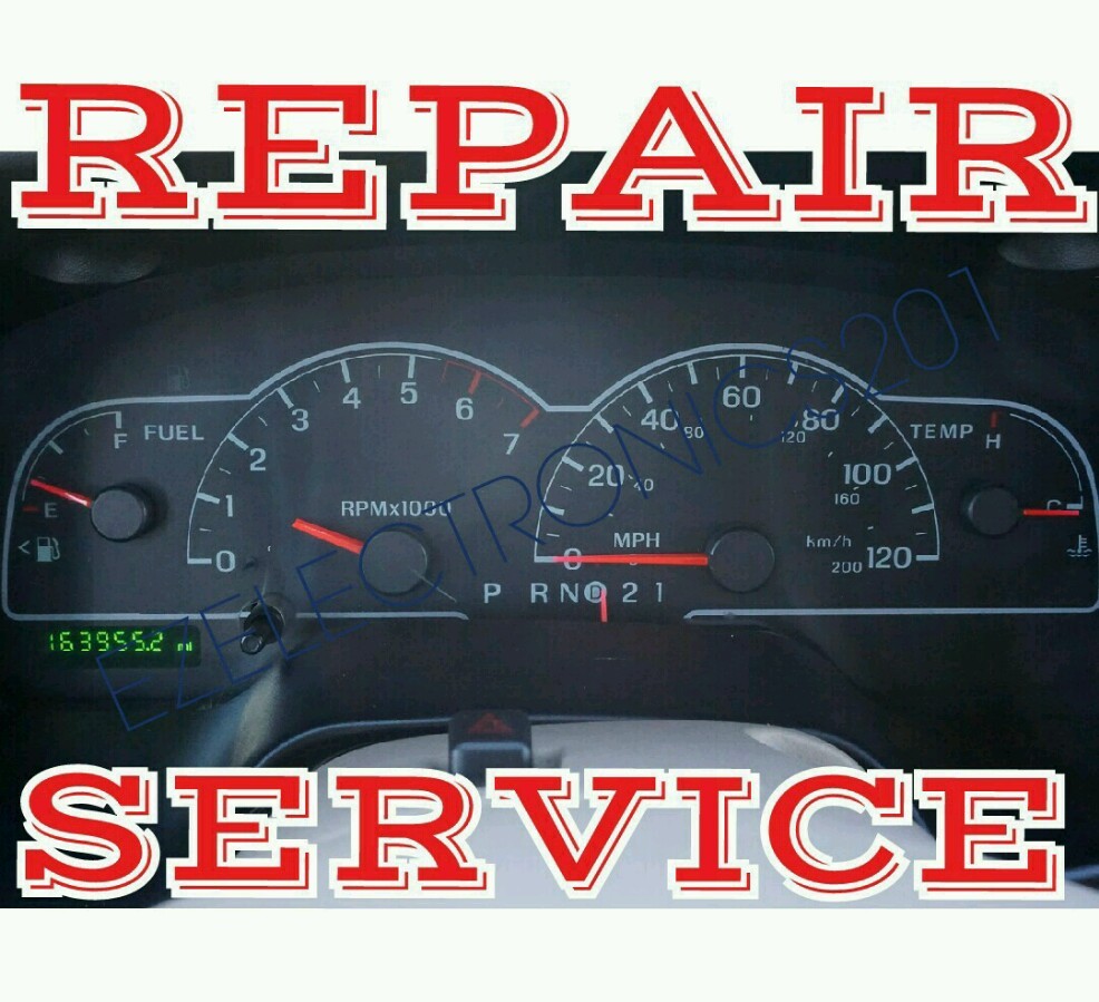 Remanufactured Instrument Cluster Repair Service For Ford Windstar 1999