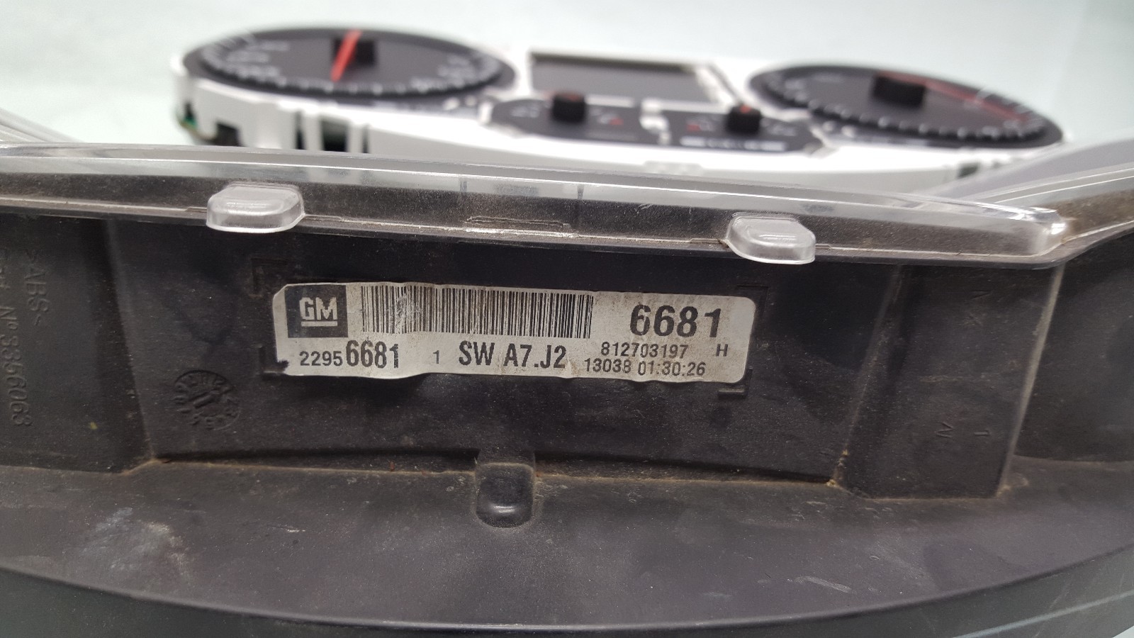 For Parts Or Not Working 1017 Chevrolet Chevy Equinox Odometer