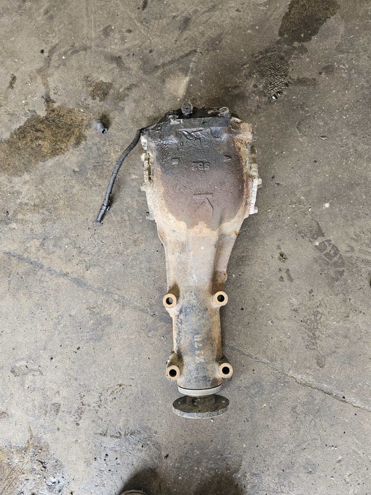 Used 2004 2004-2005 Subaru Wrx Sti 3.90 Rear Differential Assembly Mt ...