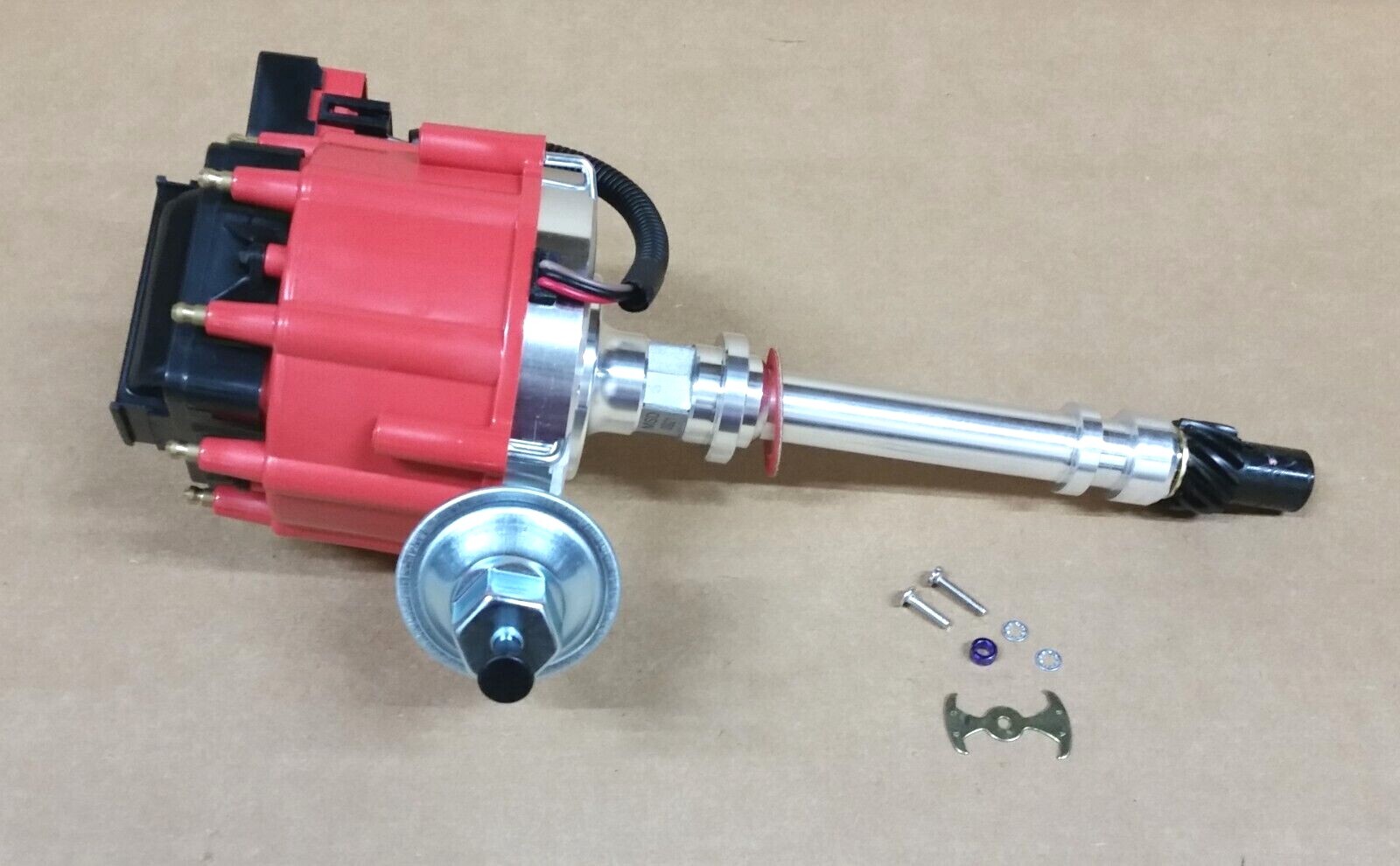 Used Sale Msd Street Fire Sbc Bbc Chevy Hei Distributor 8362 & Plug