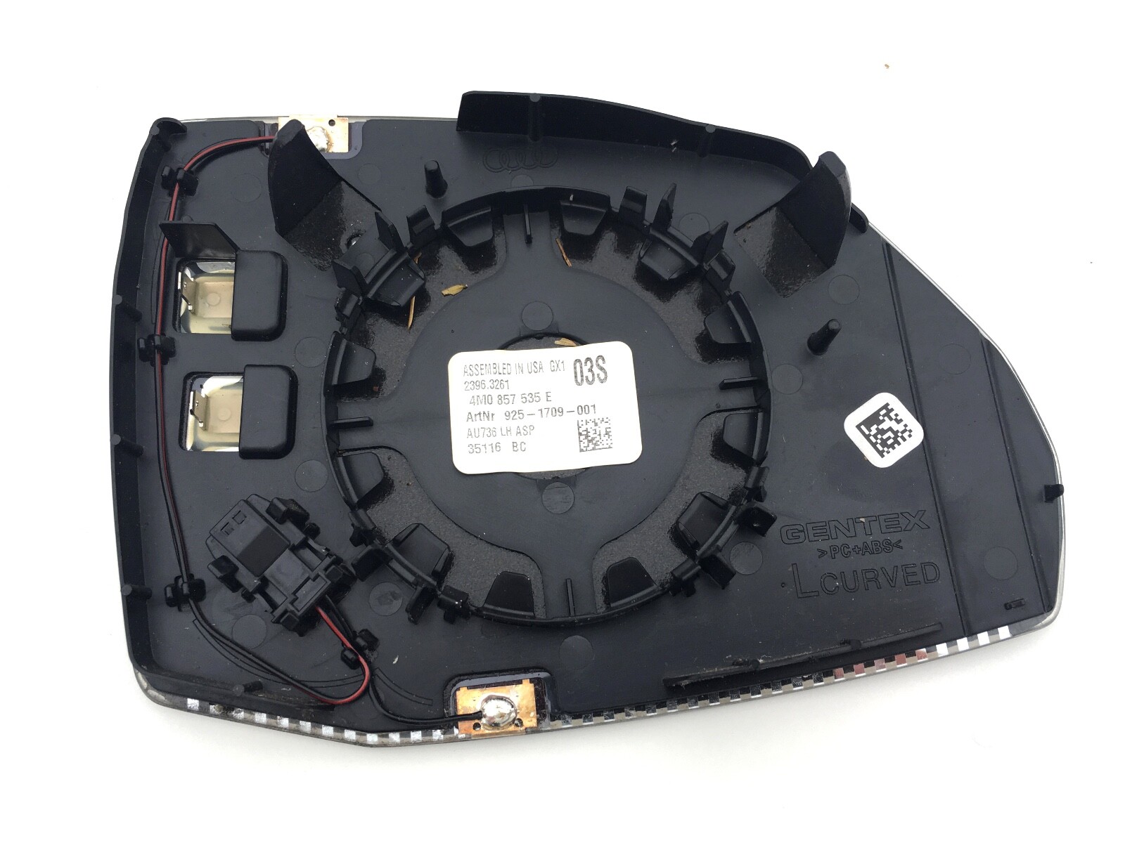 Used 1723 Oem Audi Q5 Sq5 Q7 L+r Side View Mirror Wide Angle Glass