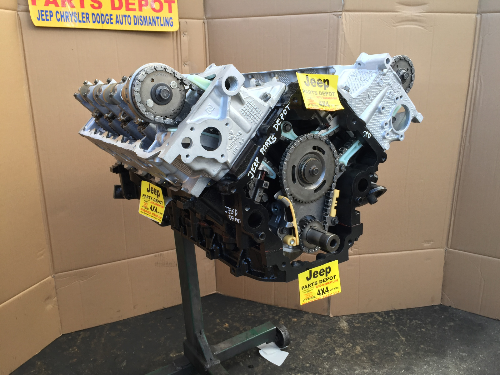 Remanufactured 20022004 Jeep Grand Cherokee 4.7l Engine H.o. High