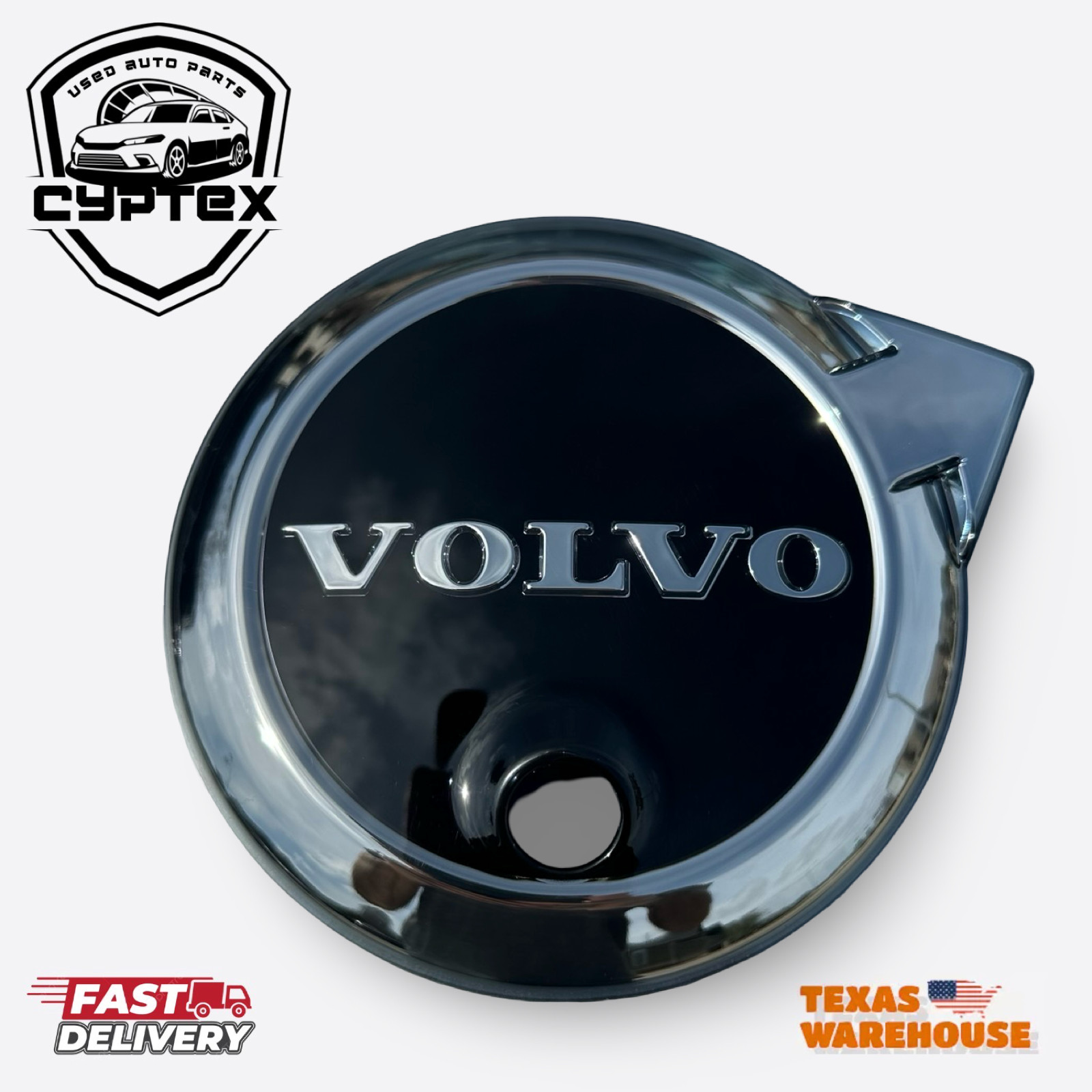 Used 2025-2026 Volvo Ec40 Front Grille Radar Compatible Emblem Camera ...