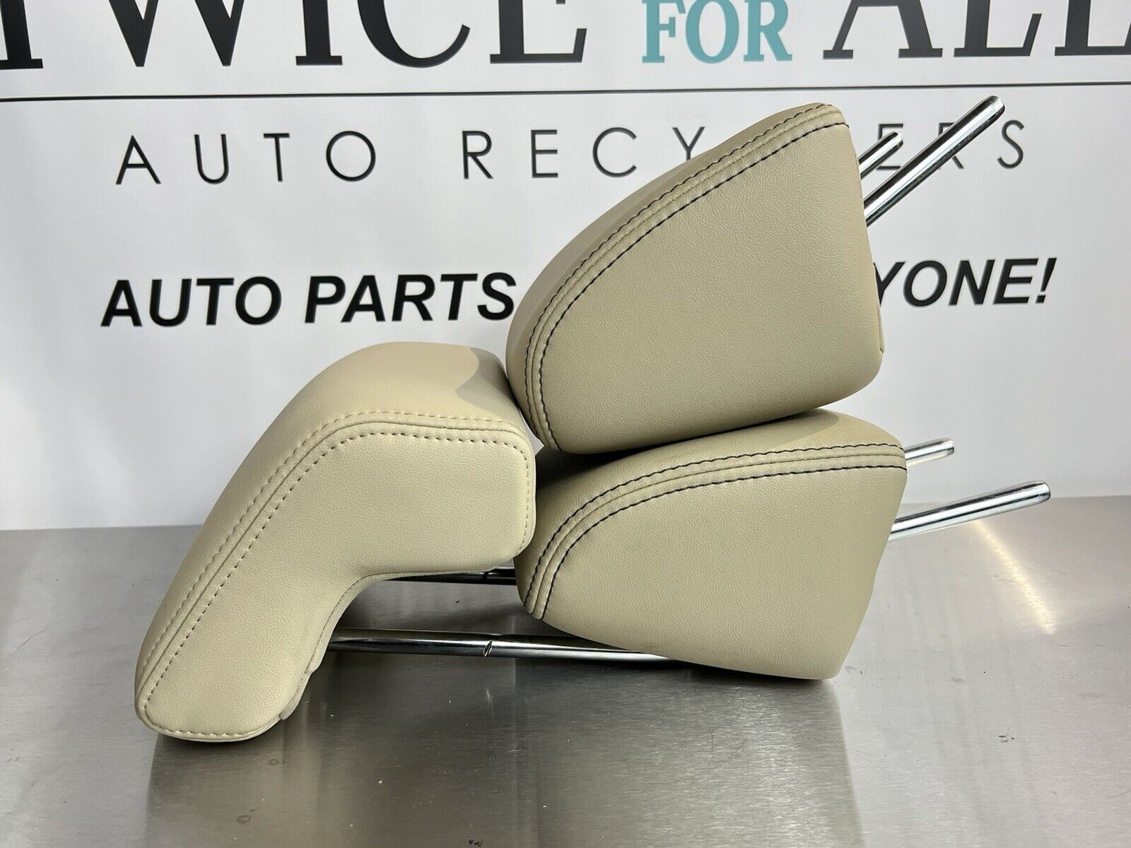 Used 2013-2018 Ford Taurus Rear Seat Headrests Left Right Center ...