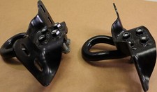 OEM 2017-2025 Super Duty Front Bumper Tow Hooks BLACK Factory Tow Hook Superduty OE