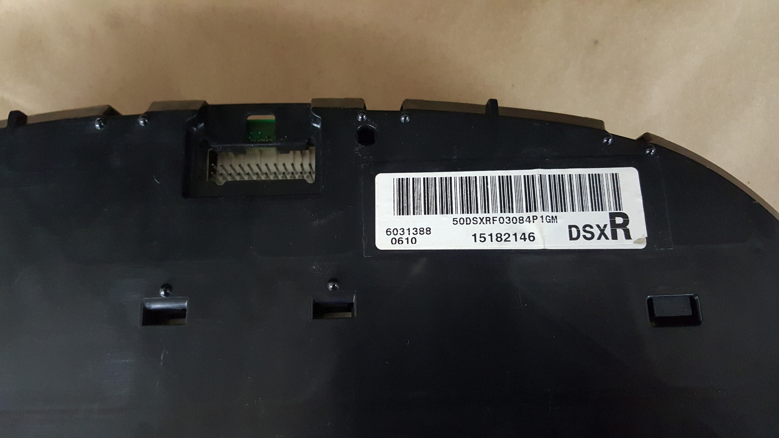 Panel De Instrumentos Bisel Grafito Para Chevy GMC 03-06 | Cubierta De Radio Y Clúster | Pieza OEM 15804938