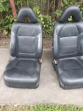 2003 2001, 2002, Acura CL Type-S Auto Car Seats Set Black Driver & Passenger.