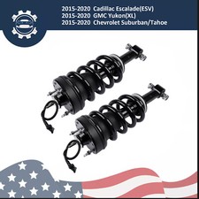 2× Front Shock Struts 84977478 For Cadillac Escalade GMC Yukon Chevy Tahoe 2015-2020