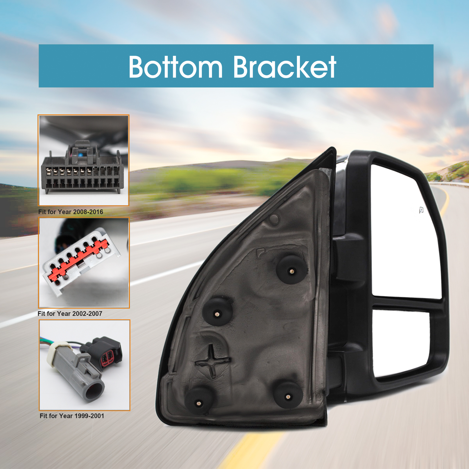 New Upgrade Towing Mirrors For 9916 Ford F250 F350 Super Duty Power Heated Signal for Sale 99