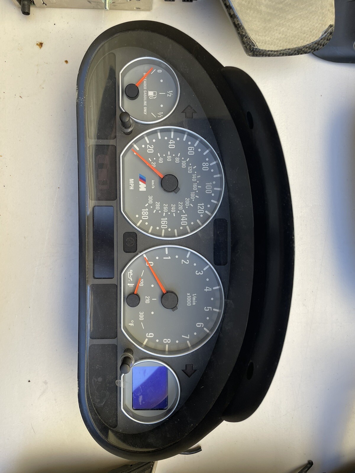 Used Bmw 20012006 E46 M3 Smg Instrument Cluster Gauge Odometer Speedometer Mph Oem for Sale