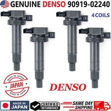 GENUINE DENSO Ignition Coils For 2000-2016 Toyota & Scion xA xB I4, 90919-02240