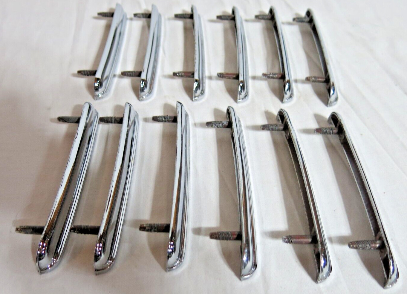 Used 12-1964 1965 Pontiac Fender Louvers 9780888 Trim Emblems Lemans ...