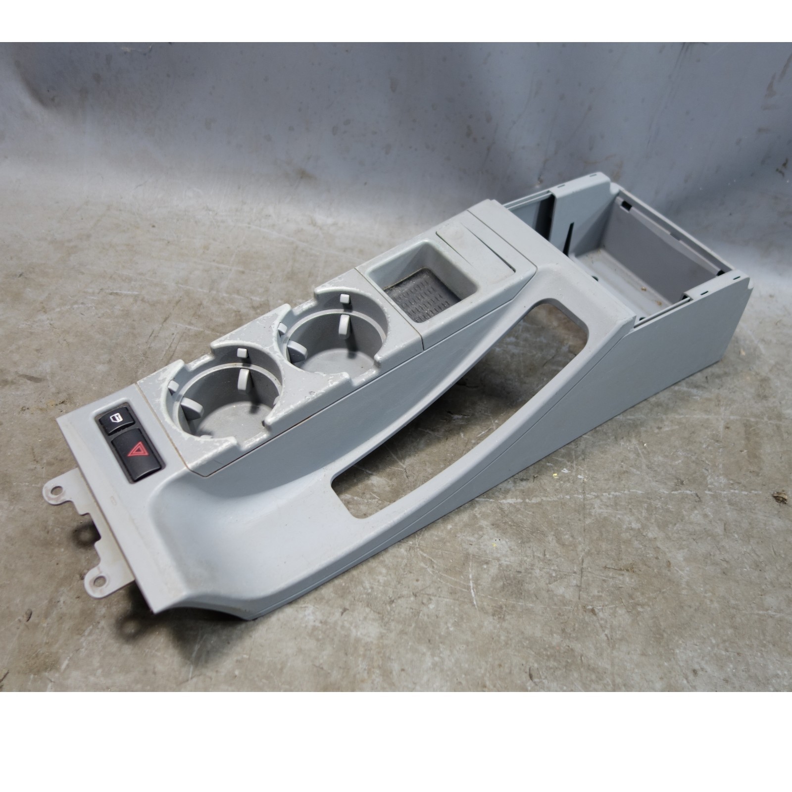 01-06 BMW E46 330CI Rear Center Console Compartment Storage Ashtray Beige OEM main image 0