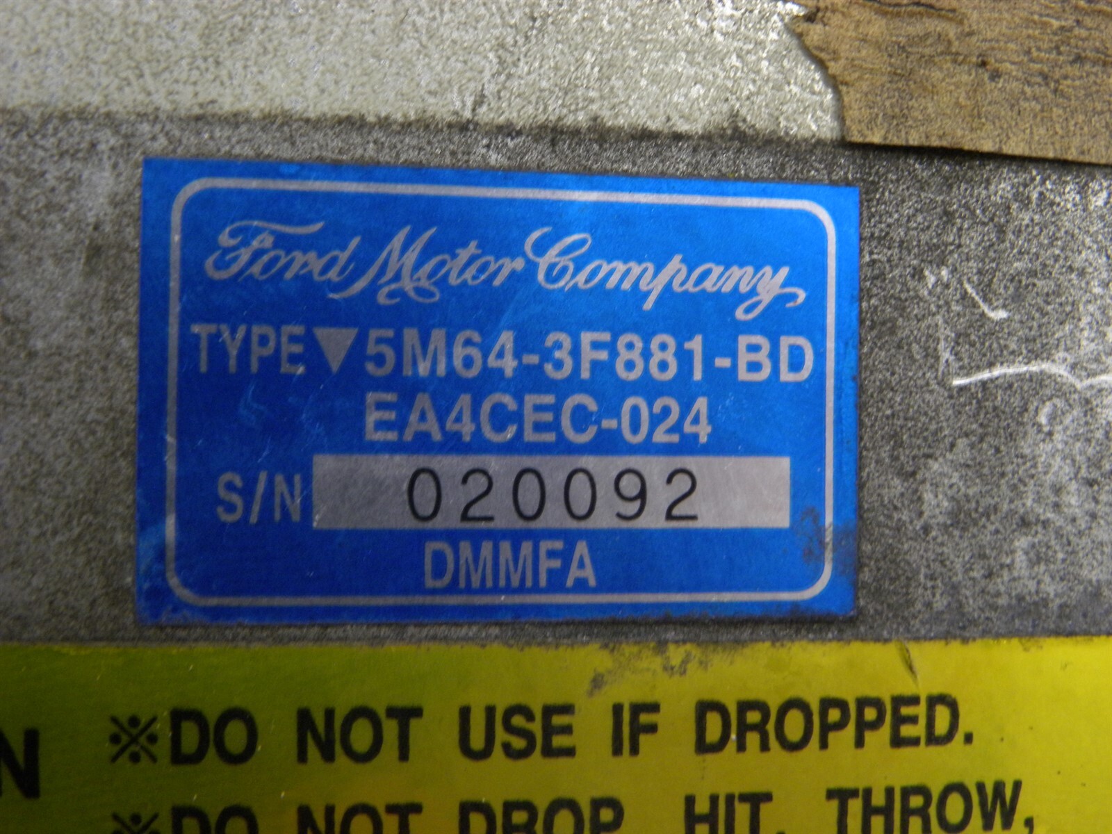 Used Power Steering Control Module Unit For 0507 Ford Escape Mariner