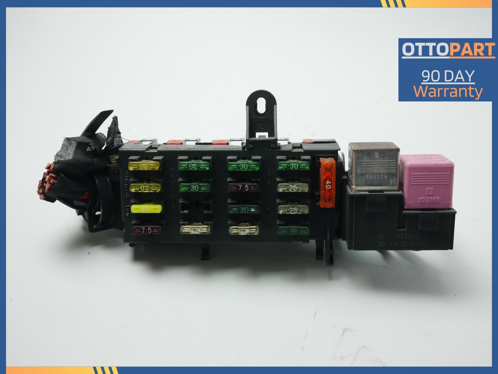 Used 9499 Mercede W140 S500 Coupe S600 Rear Sam Fuse Relay Box Panel