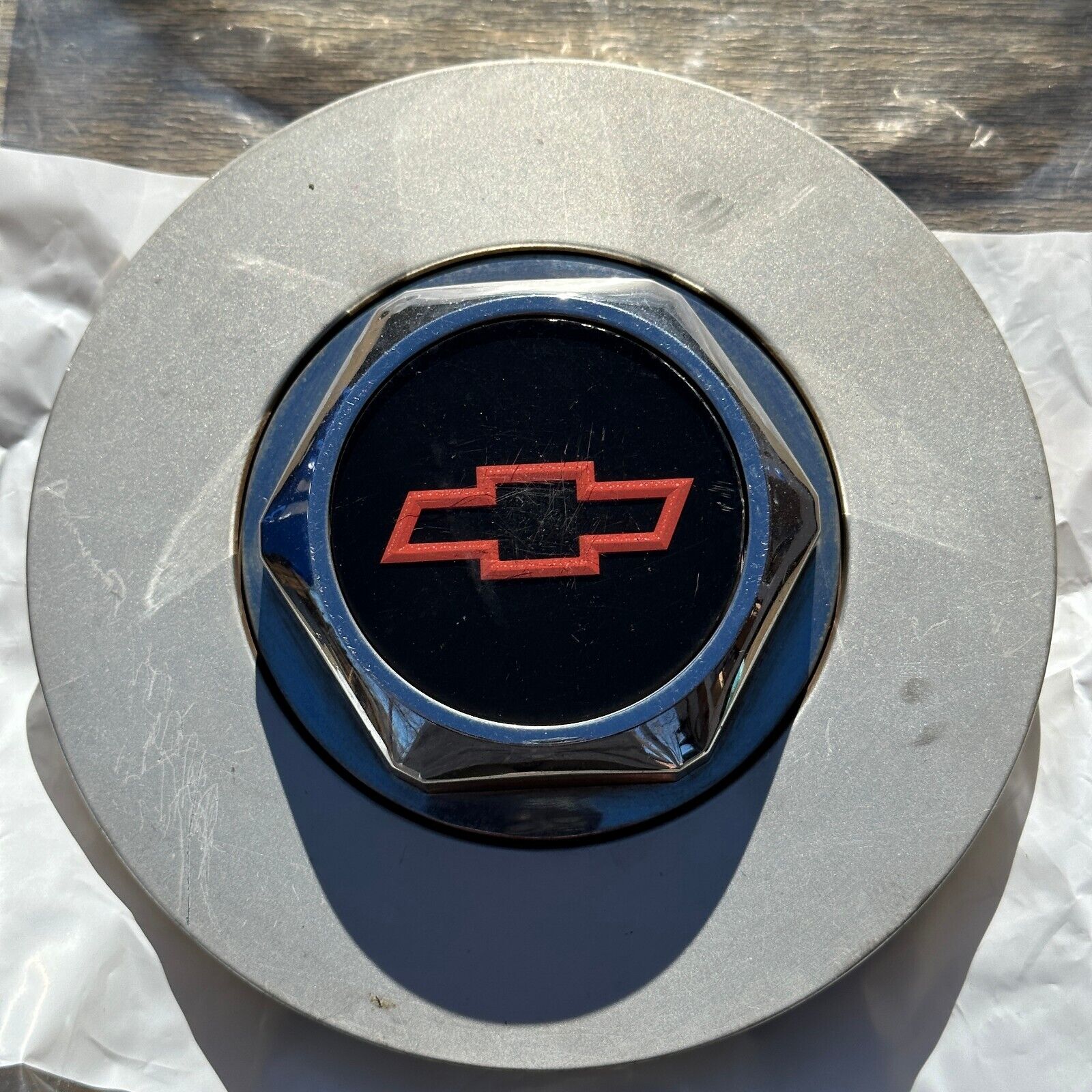 Used Chevy Malibu Monte Carlo Center Cap , Red Bowtie, 1998-2007 Part ...