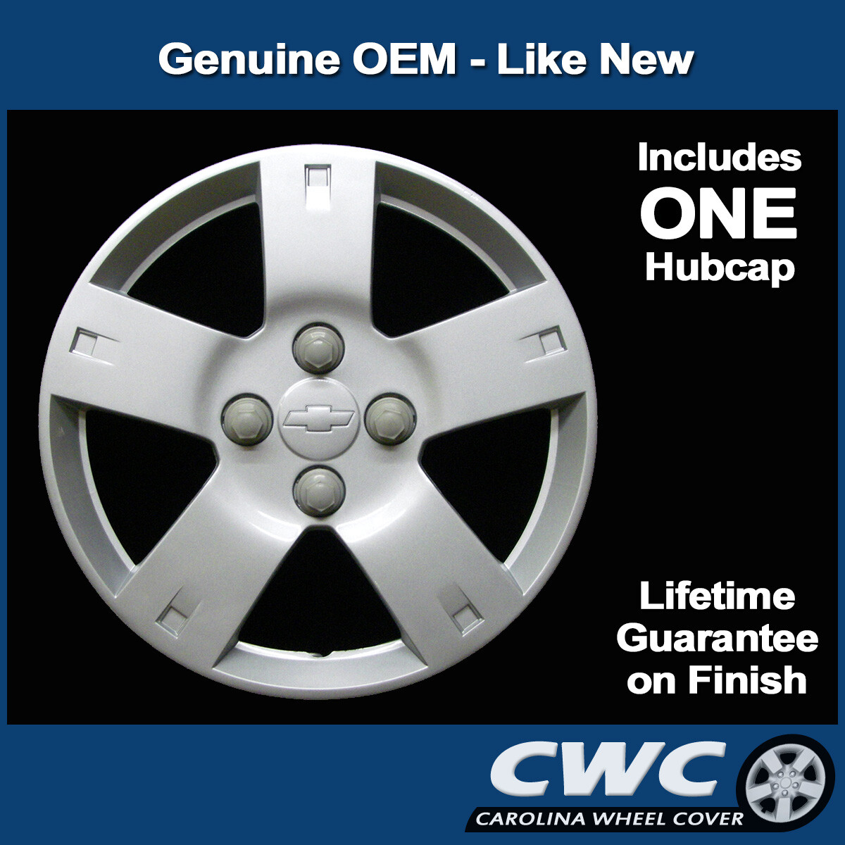 Remanufactured Chevrolet Aveo 20062011 Hubcap Genuine Gm Factory Oem