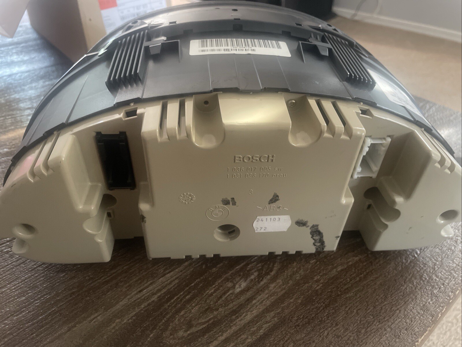 Used Bmw M3 E46 9906 Instrument Cluster With Around 60kmi On It, With Smg Transm for Sale