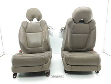 2001-2002 ACURA CL TYPE S Pair Of Tan Leather Power Bucket Seats Fits