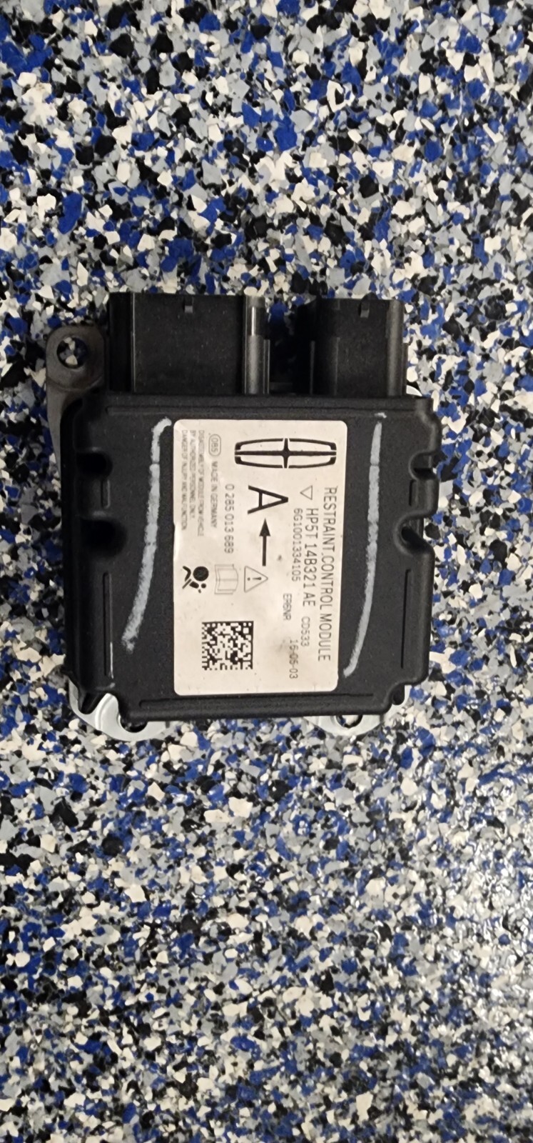Used Airbag Control Module Fits 1719 Lincoln Mkz Hp5t14b321ae for Sale