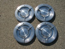 1961 2014 Genuine Pontiac Bonneville inch spinner hubcaps wheel covers
