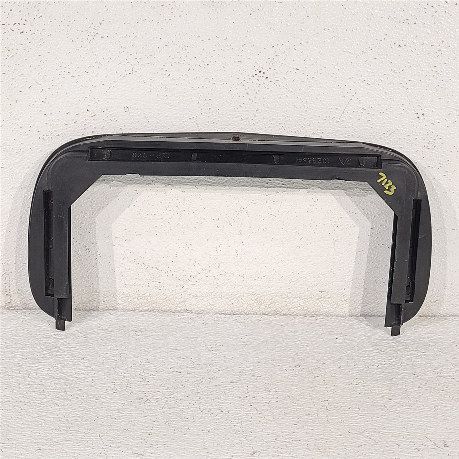 Used 9704 Corvette C5 Front License Plate Trim Ring Aa7123 for Sale