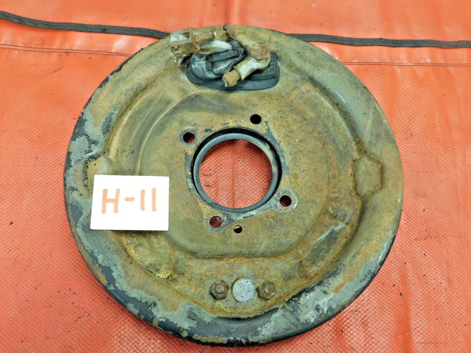 Used Mga Rear Brake Backing Plate & Abutment, Right Side, 35006/2rh