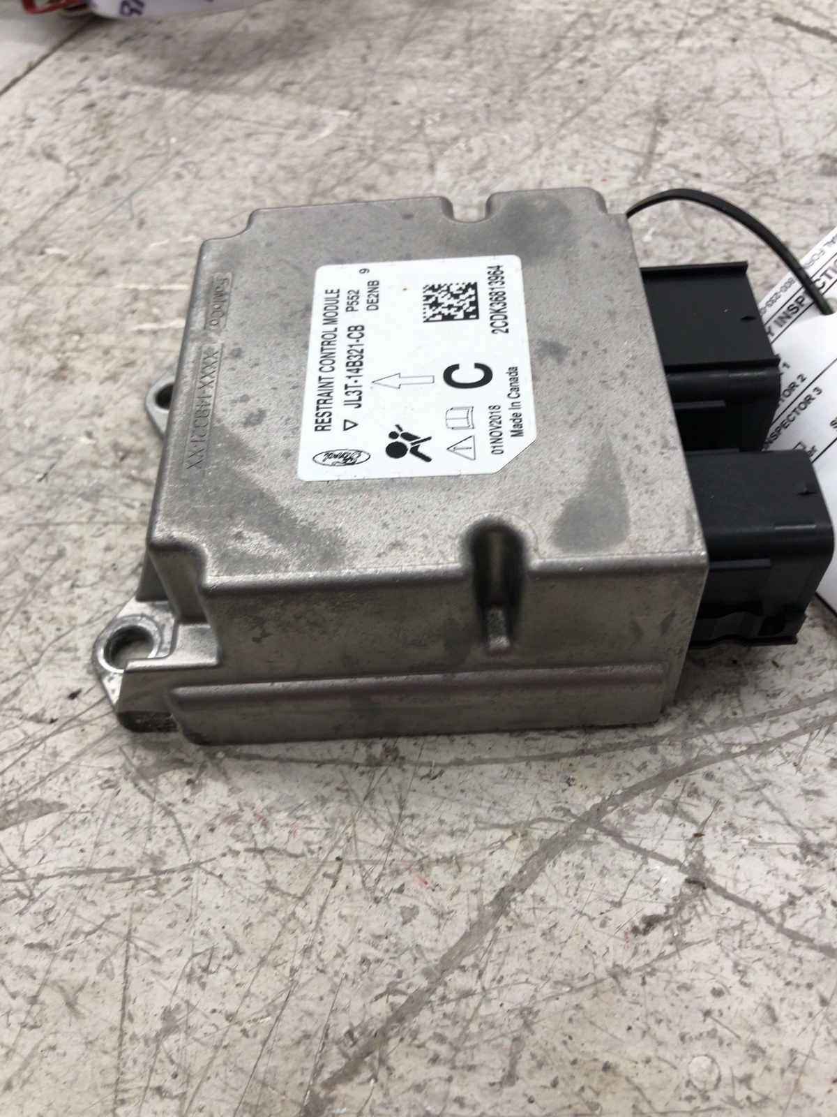Used 20182020 Ford F150 Air Srs Bag Control Module *needs Reset