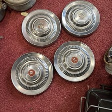 1968 2010 4 AMC Rambler Wheel Cover Hubcap Dog Dish Style Vintage