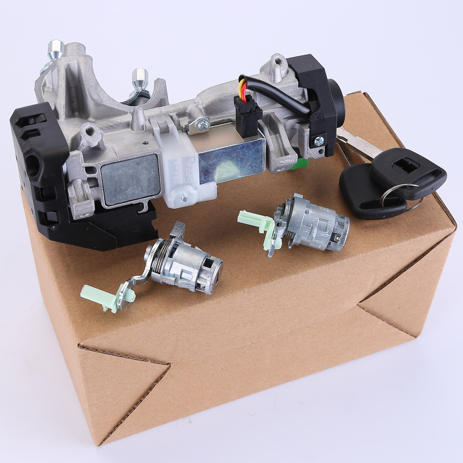 New Ignition Switch Cylinder Door Lock W/ 2 Keys For Honda Civic S2000