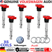 GENUINE VW x6 Ignition Coils For 2005-2016 Volkswagen Audi Porsche, 06E905115E