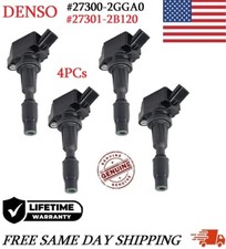 GENUINE 4x Ignition Coils For 2015-2023 KIA & HYUNDAI 2.0L 2.4L I4 #27300-2GGA0
