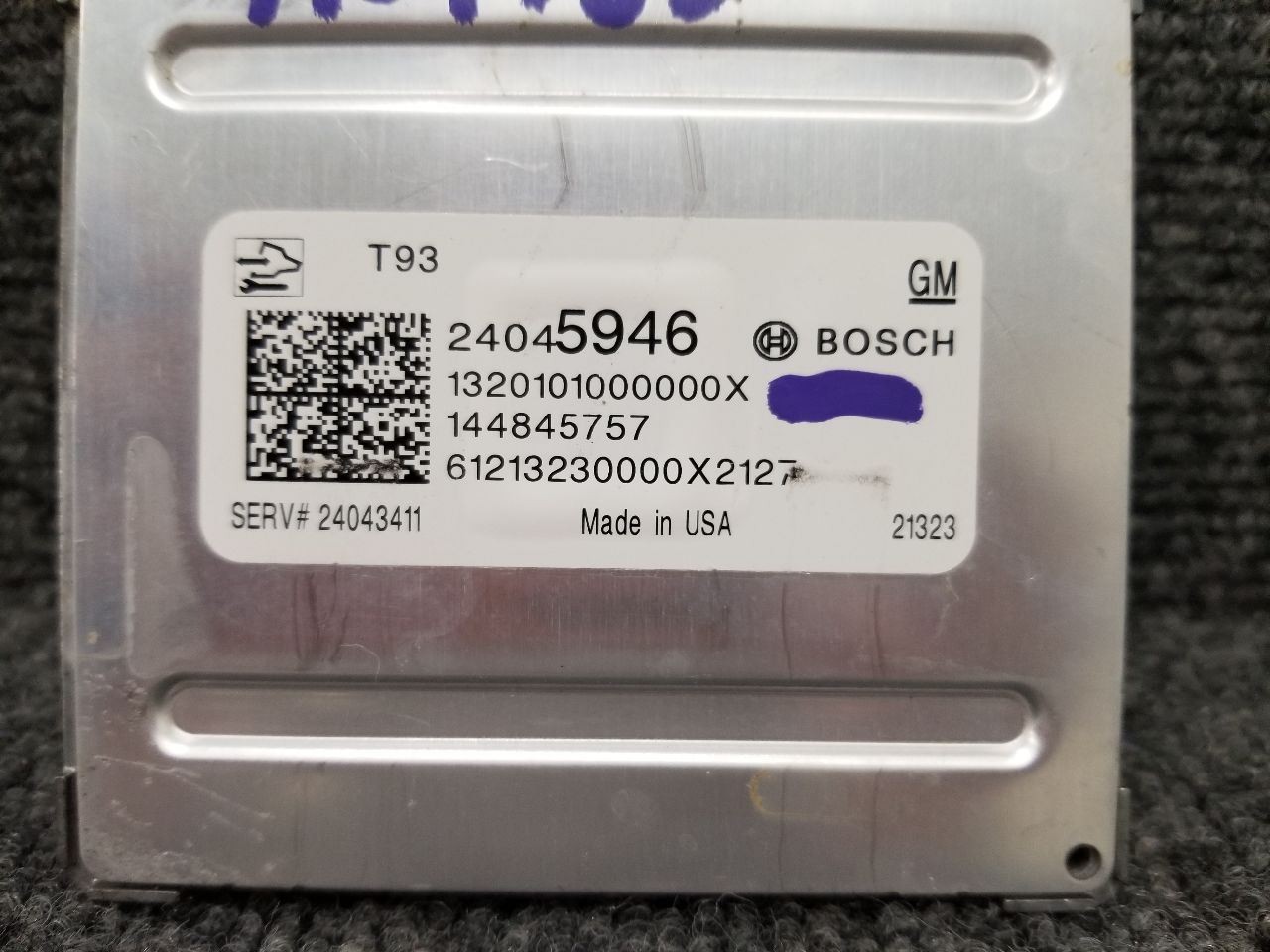 Used 2022 Chevy Silverado 1500 Transmission Control Module 24043411 for ...