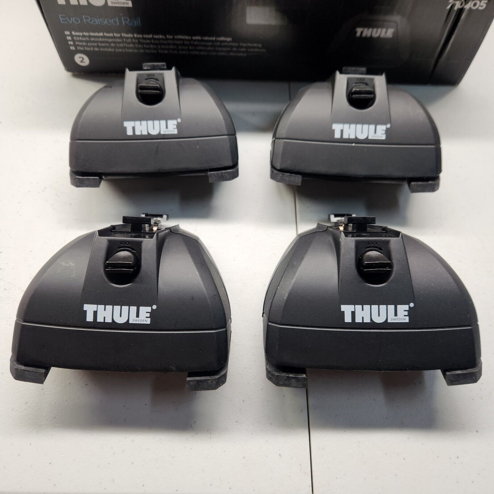 Used Thule 460r Rapid Podium Foot Pack (set Of 4) for Sale | 460