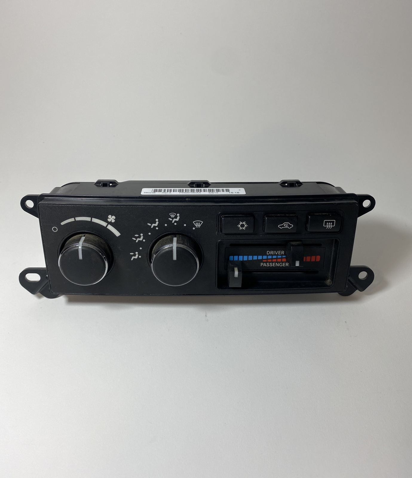 Used 20082009 Dodge Ram 1500 2500 3500 A/c Control Temperature Panel