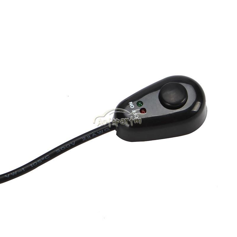 Used 12v Universal Wiring Harness Kit Fog Light Driving Lamp + Fuse