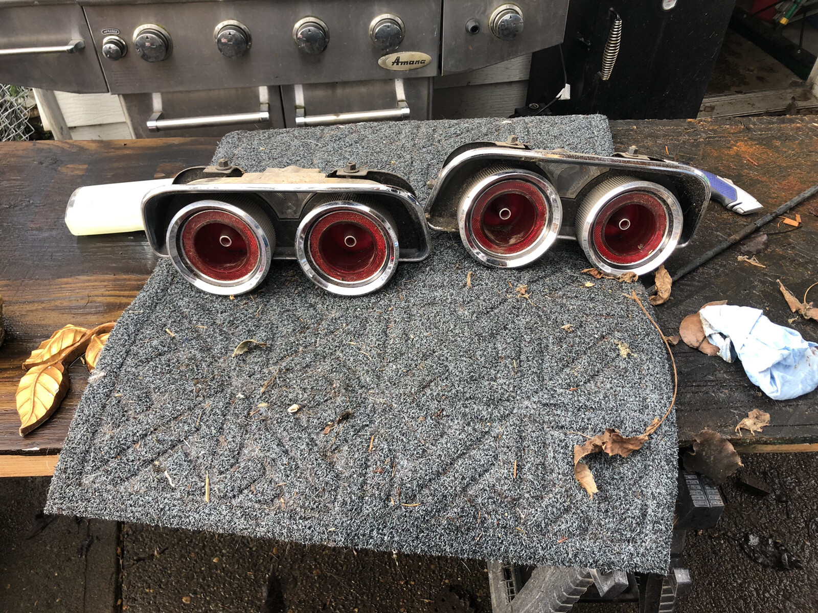 Used 1968 Dodge Charger Tail Lights Full Set for Sale