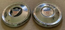 2010 TWO VINTAGE 1950's 1960's AMC RAMBLER DOG DISH POVERTY STYLE HUBCAPS